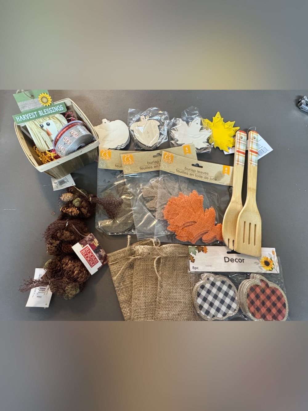 Harvest-Themed Lot- Brown/Orange